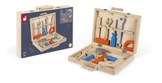 Drevené náradie v kufríku Tool Box BricoKids Janod 9 dielov J06481
