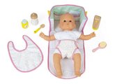 Prebaľovacia taška pre bábiku Nursery and Change Set Janod pre 36-42 cm bábiku 8 doplnkov od 24 mes J06501
