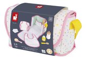 Prebaľovacia taška pre bábiku Nursery and Change Set Janod pre 36-42 cm bábiku 8 doplnkov od 24 mes J06501