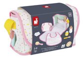 Prebaľovacia taška pre bábiku Nursery and Change Set Janod pre 36-42 cm bábiku 8 doplnkov od 24 mes J06501