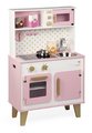 Drevená kuchynka Candy Chic Big Cooker Janod s retro dizajnom ružová 6 doplnkov J06554