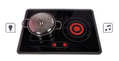 Drevená kuchynka Candy Chic Big Cooker Janod s retro dizajnom ružová 6 doplnkov J06554