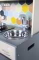 Drevená kuchynka Mozaic Big Cooker Janod s LED doskou a zvukovými efektmi 6 doplnkov J06609