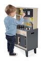 Drevená kuchynka Mozaic Big Cooker Janod s LED doskou a zvukovými efektmi 6 doplnkov J06609