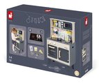 Drevená kuchynka Mozaic Big Cooker Janod s LED doskou a zvukovými efektmi 6 doplnkov J06609