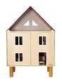 Drevený domček pre bábiky Twist Doll's House Janod 3-poschodový 11 doplnkov