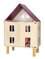 Drevený domček pre bábiky Twist Doll's House Janod 3-poschodový 11 doplnkov