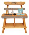 Vonkajšia drevená kuchynka Muddy Lab Outdoor Kitchen Janod 10 doplnkov J06632
