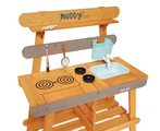 Vonkajšia drevená kuchynka Muddy Lab Outdoor Kitchen Janod 10 doplnkov J06632