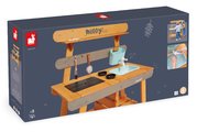 Vonkajšia drevená kuchynka Muddy Lab Outdoor Kitchen Janod 10 doplnkov J06632