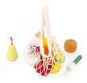 Drevená zelenina a ovocie v sieťke Fruits & Vegetables Net Shiny Grandma Janod 12 dielov J06639