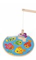 Drevené vkladacie puzzle Rybolov Speedy Fish Puzzle Janod 8 dielov od 18 mes J07088