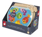Drevené vkladacie puzzle Rybolov Speedy Fish Puzzle Janod 8 dielov od 18 mes J07088