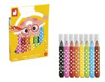 Prvé fixky Jumbo Felt-Tip Pens Janod 6 farieb od 12 mes J07402