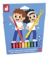 Fixky Long-Lasting Felt-Tip Pens Janod 12 farieb J07406