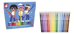 Fixky Long-Lasting Felt-Tip Pens Janod 18 farieb J07407