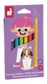 Fixky s trblietkami Glitter Felt-tip Pens Janod 8 farieb J07412