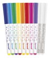 Magické fixky Magic Felt-tip Pens Janod prepisovacie 8 farieb a 2 prepisovače J07413