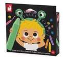 Farebné kriedy na chodník Sidewalk Chalks Janod 6 farieb J07417