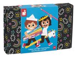 Výtvarný kufrík Coloring Box Janod 42 dielov J07419