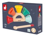 Drevený hudobný nástroj zvončeky Handbell Gioia Janod od 18 mes J07638