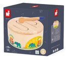 Drevený hudobný nástroj bubon Drum Gioia Janod od 18 mes J07650