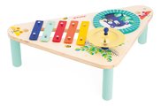 Drevený hudobný stolík Musical Table Gioia Janod xylofón bubon a činely od 12 mes J07655