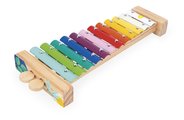 Drevený xylofón Xylophone Gioia Janod s kovovými doštičkami od 18 mes J07663