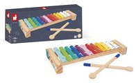 Drevený xylofón Xylophone Gioia Janod s kovovými doštičkami od 18 mes J07663