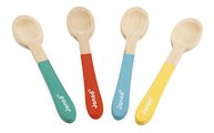 Športová hra Preteky s vajíčkom Egg and Spoon Race Janod pre 4 hráčov J07729