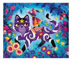 Mini kreatívna sada trblietavé obrázky Magická škola Magic School Atelier Janod od 7 rokov J07732