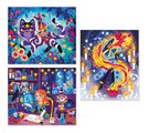 Mini kreatívna sada trblietavé obrázky Magická škola Magic School Atelier Janod od 7 rokov J07732