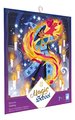Mini kreatívna sada trblietavé obrázky Magická škola Magic School Atelier Janod od 7 rokov J07732
