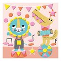 Maxi kreatívna sada geometrické nálepky My Arts&Crafts Geometric Stickers Atelier Janod 9-dielna J07740