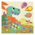 Maxi kreatívna sada geometrické nálepky My Arts&Crafts Geometric Stickers Atelier Janod 9-dielna J07740