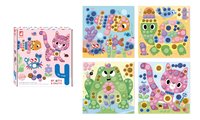 Maxi kreatívna sada okrúhle nálepky My Arts&Crafts Round Stickers Atelier Janod 9-dielna od 4 rokov J07742