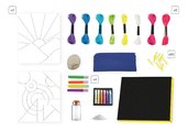 Maxi kreatívna sada Farebný svet Multi-activities Color Addict Atelier Janod XXL sada 104-dielna od 8 rokov J07754