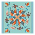 Mini kreatívna sada Mandala Jesenná príroda Nature Mandalas Atelier Janod na vytvorenie 3 obrazov od 7 rokov J07755