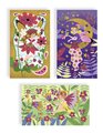 Midi kreatívna sada farebný piesok Víly Glitter Fairies Atelier Janod 6-dielna od 4 rokov J07806