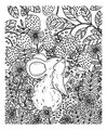 Maxi kreatívna sada Maľovanie Lesné zvieratká Magic Painting Forest Atelier Janod 6 magických malieb od 6 rokov J07874