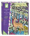 Maxi kreatívna sada Maľovanie Lesné zvieratká Magic Painting Forest Atelier Janod 6 magických malieb od 6 rokov J07874