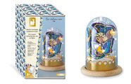Kreatívna sada na výrobu dekorácie Svietiace motýle Illuminated Butterfly Bell Jar Atelier Janod 10-dielna od 8 rokov J07878