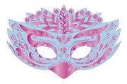 Mini kreatívna sada Party Masky Scratch Art Party Masks Atelier Janod vyškrabovacie obrázky 5 masiek od 5 rokov J07890