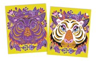 Mini kreatívna sada Zvieratká sveta Scratch Art Animals of the World Atelier Janod vyškrabovacie obrázky 5 kariet od 5 rokov J07891