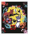 Mini kreatívna sada Zvieratká sveta Scratch Art Animals of the World Atelier Janod vyškrabovacie obrázky 5 kariet od 5 rokov J07891