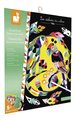 Mini kreatívna sada Zvieratká sveta Scratch Art Animals of the World Atelier Janod vyškrabovacie obrázky 5 kariet od 5 rokov J07891