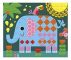 Mini kreatívna sada Mozaika Zvieratká Mosaics Animals Atelier Janod 3 karty J07899