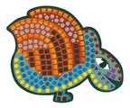 Maxi kreatívna sada Mozaika Dinosaury Mosaics Dinosaurs Atelier Janod 8 kariet od 4 rokov J07903