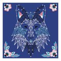 Maxi kreatívna sada Tvoríme so šnúrkami Zvieratká String Art Animal Pictures Atelier Janod 5 kariet a 800 klinčekov od 10 rokov J07912