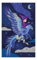Midi kreatívna sada farebný piesok Hrdinovia Glitter Heroes Atelier Janod s trblietkami od 6 rokov J07920